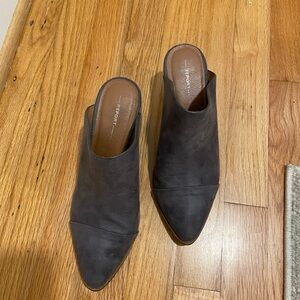 Gray Mules - Size 8